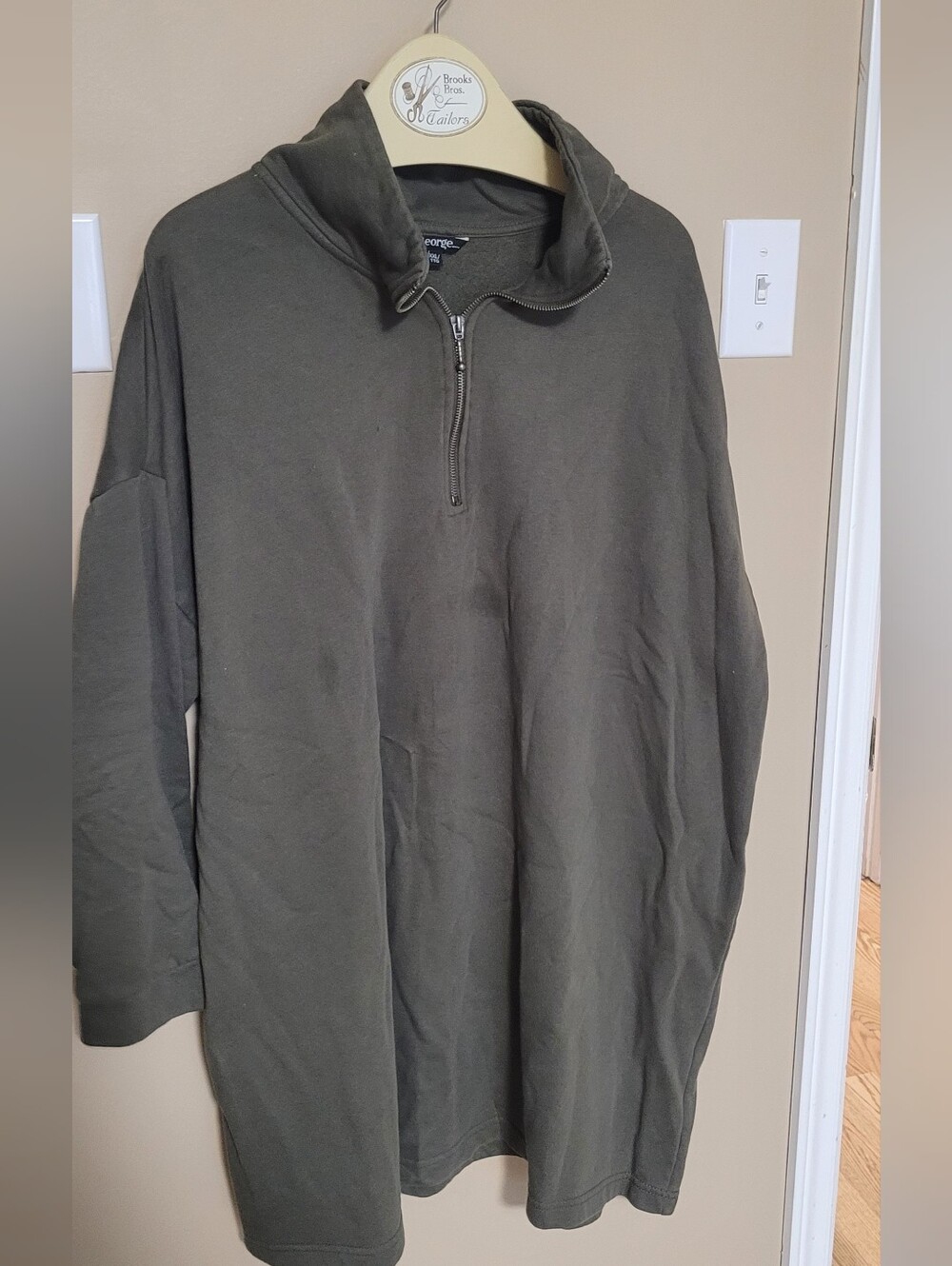 💚10 for $10💚 Bundle and save Olive Green Women's Half-Zip Sweater